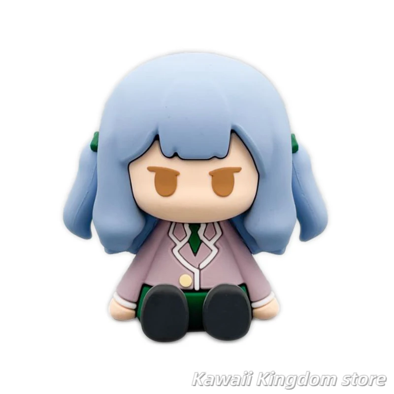 도가와 사키코 PVC Dropper 스탠드 자세 장식 만화 캐릭터 입상 액션 피규어 장난감 홈 인테리어