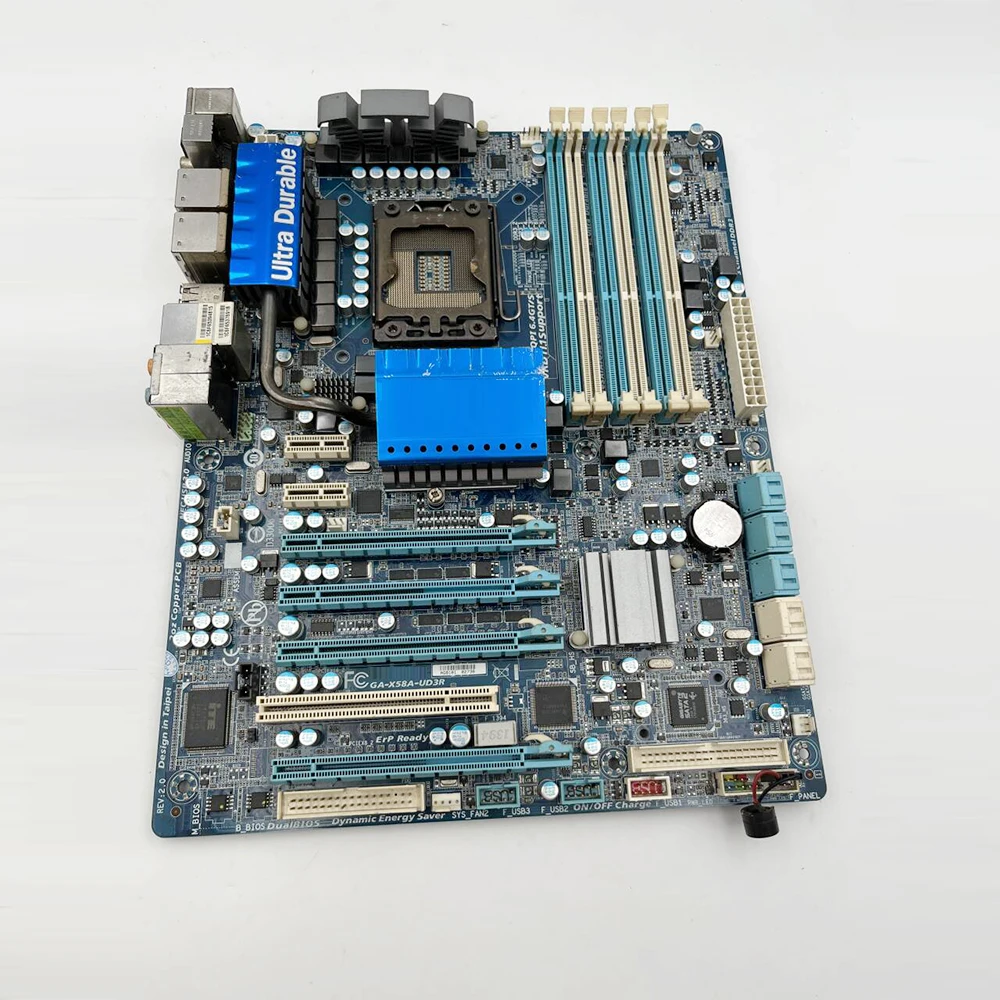 For Intel X58 Socket LGA 1366 DDR3 Desktop Motherboard LGA1366 GA-X58A-UD3R