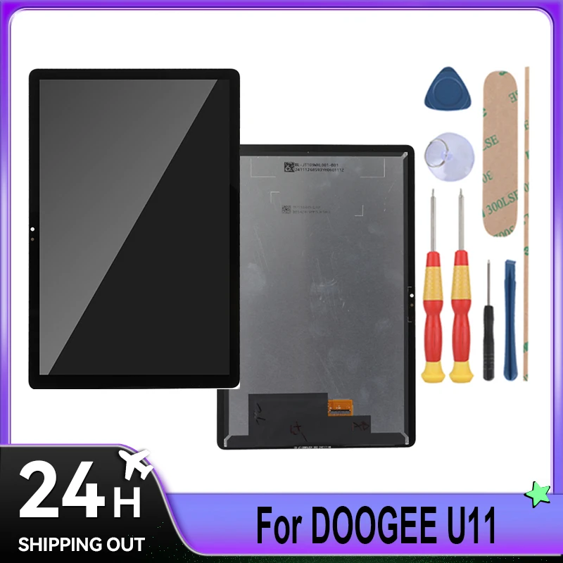 For DOOGEE U10 U11 U13 LCD Display + Touch Screen Full Assembly Tablet Replacement Parts With Tools