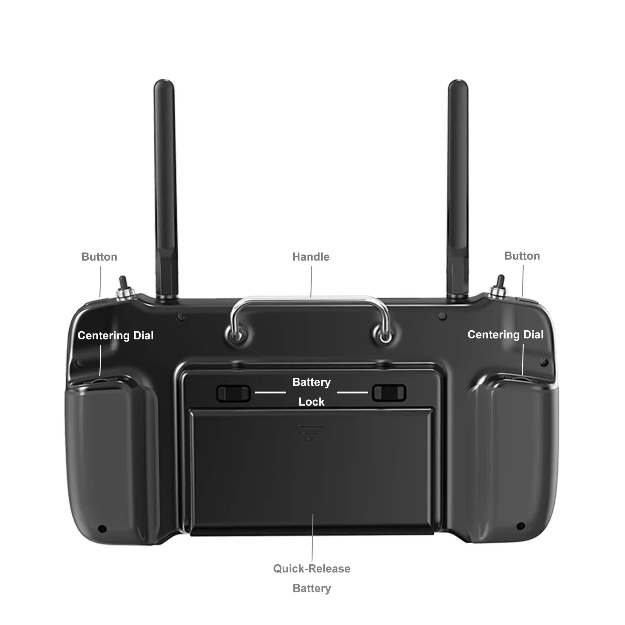 SIYI MK32 Enterprise Handheld Ground Station Smart Controller 7 Inch HD High Brightness LCD Touchscreen CE FCC Certified