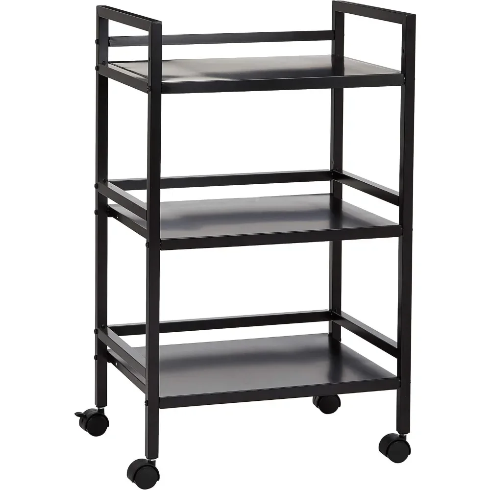 3-Tier Metal Rolling Salon Cart,14.02