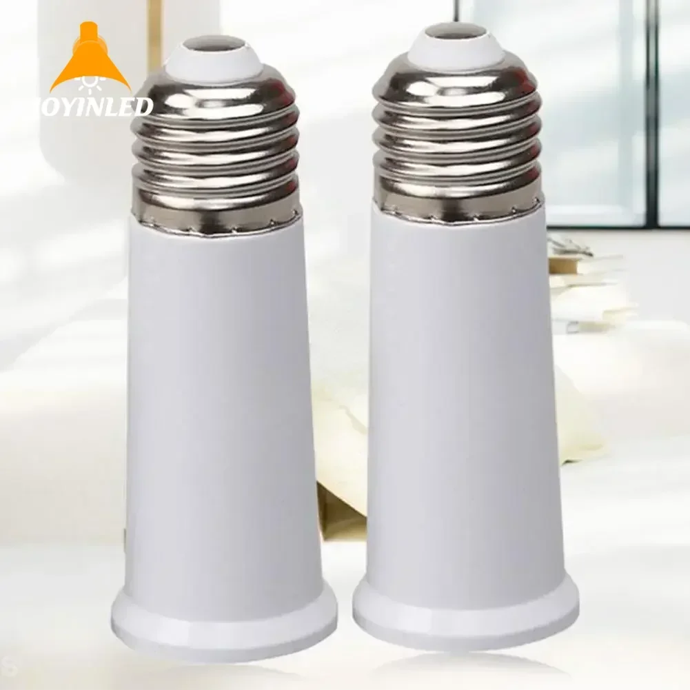 

2PCS 65mm/95mm Screw Bulb Base Adapter Converter Light Socket Extender Adapter E27 To E27 Lamp Bulb Socket Lamp Holder Adapter