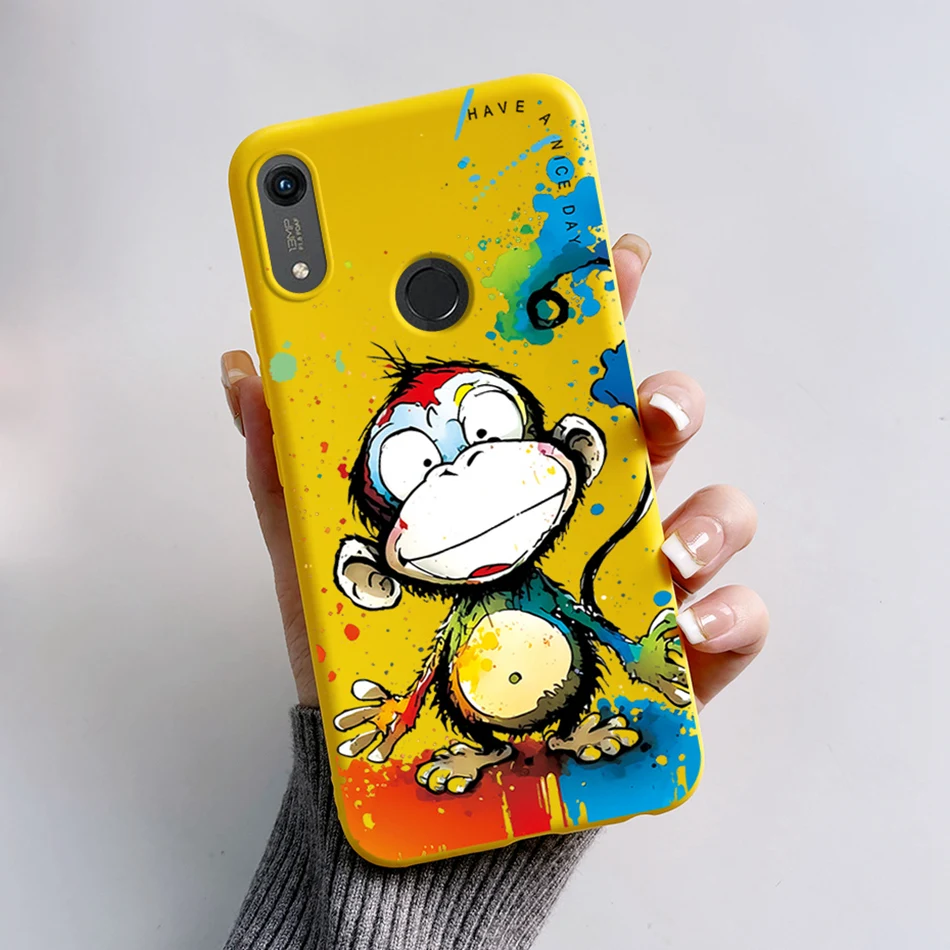 For Honor 8A Case For Huawei Honor 8A Prime Cover Silicone Bear Cartoon Soft Phone Cases For Honor 8A Pro JAT-LX1 JAT-L41 Bumper