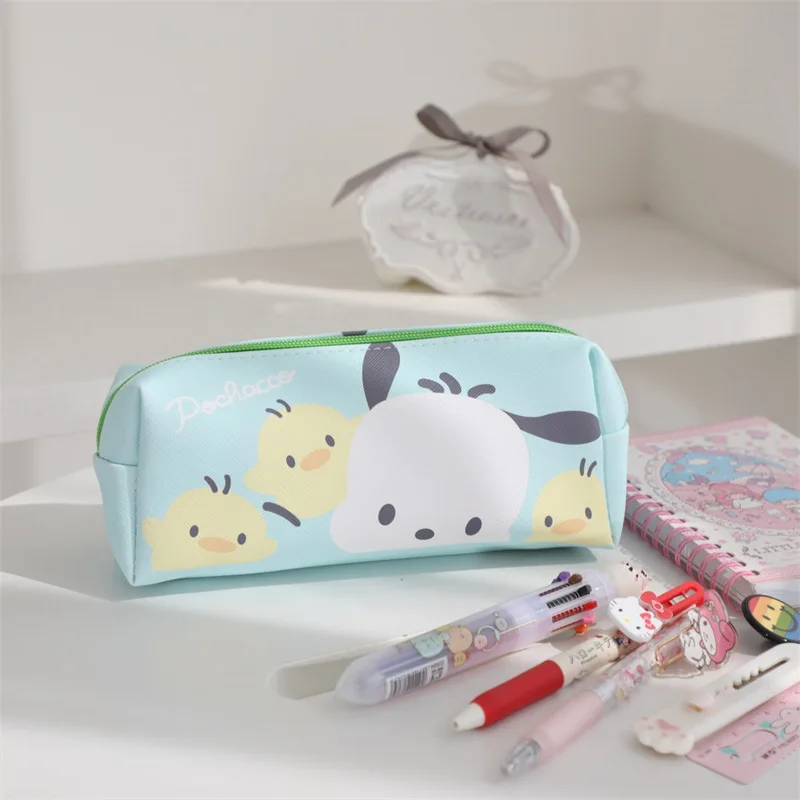 1 قطعة حقيبة أقلام جميلة للموسم حقيبة تخزين أدوات مكتبية صندوق رصاص صندوق رصاص حقيبة أقلام مستديرة #3