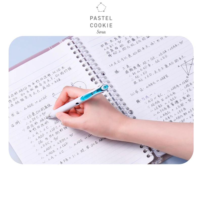 KOKUYO Pastel Cookie Binder Notebook A5 B5 A4 Campus Loose Leaf Note Memo Diary Office Index File School Japanese Stationery