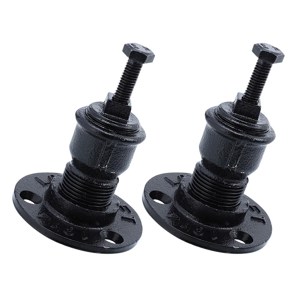 

2Pcs Stair Railing Bracket Iron Made Handrail Mounting Holder for Indoor Stairs Home Office Hotel Wall Mounted Safety