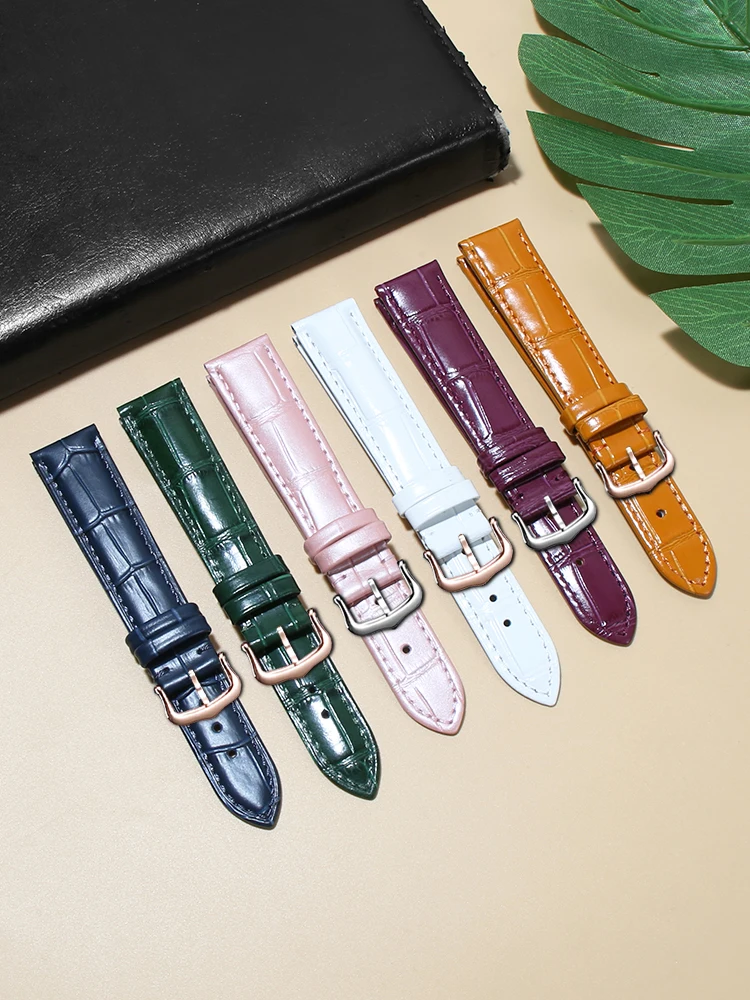 Suitable for Cartier Tank Leather Watch with Key London Dumont Santos Series Quick Release Strap