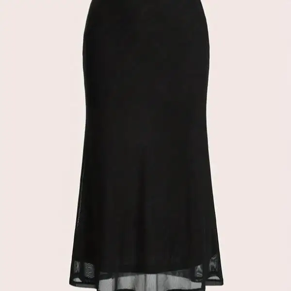 Ele Lady's New Pure Color Me Mermaid Skirt Casual Sport Suit Autumn Season Seven Sve T-irt ort Pants