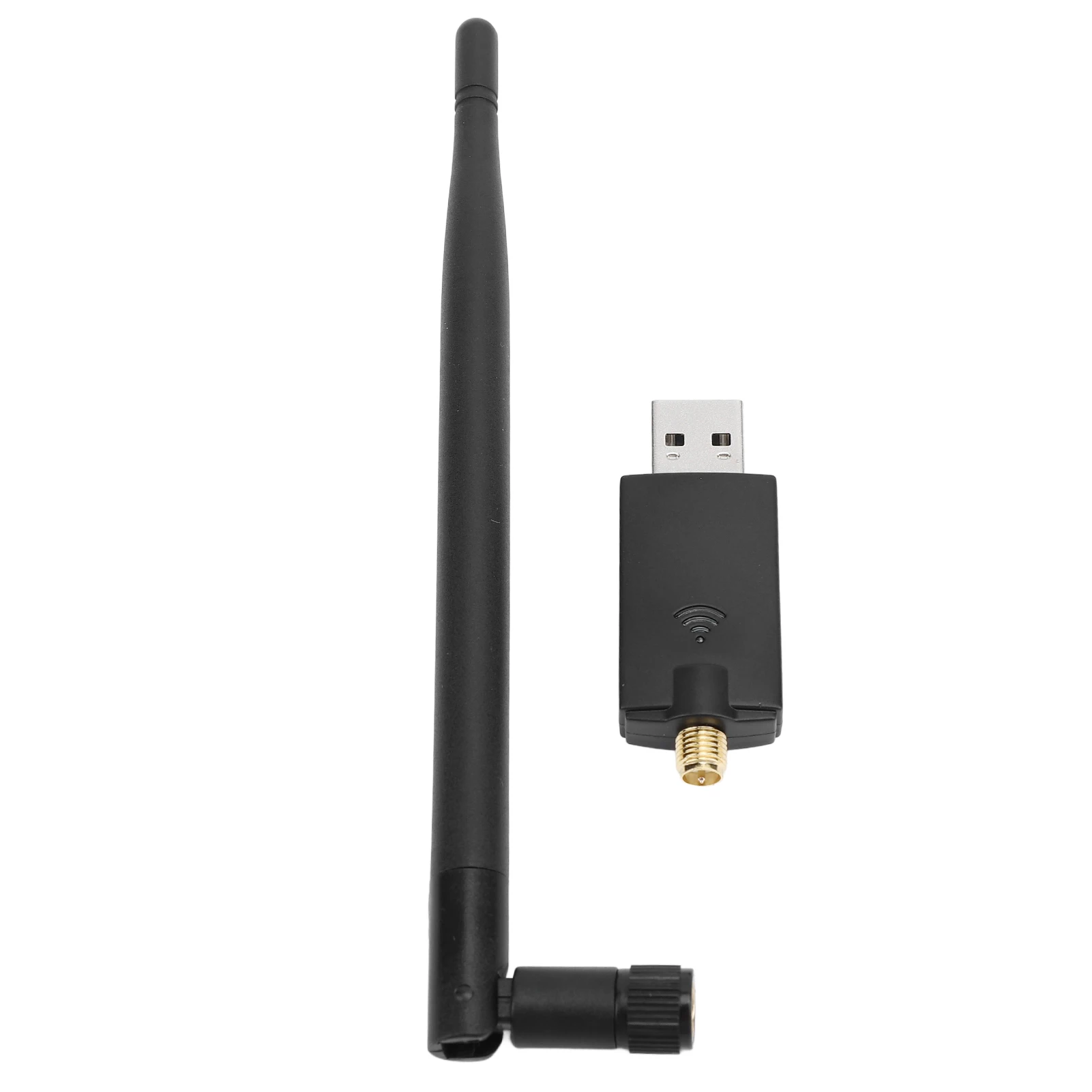 USB WiFi Wireless Network Adapter with High Gain Antenna Dual Band 900Mbps WiFi6 Bluetooth 5.3 Wireless Network Card for PC Desk