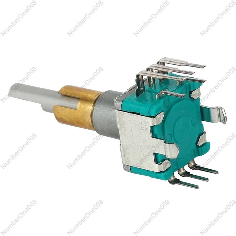 4X EC11EBB24C03 Dual Axis Encoder With Switch 30 Positioning Number 15 Pulse Point Handle 25Mm