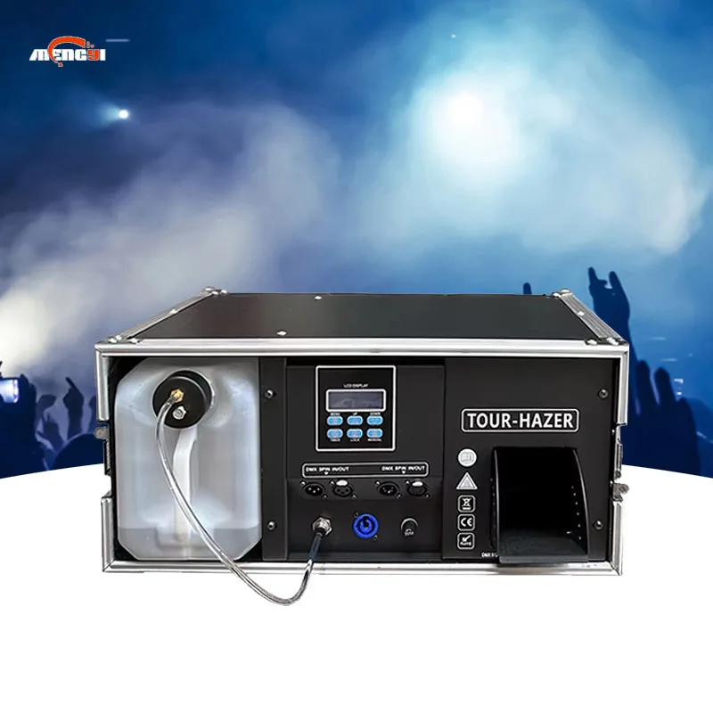 Factory High Power Remote DMX Control 1500W/2000W Stage Hazer Machine for Disco Party with Flight case Haze Fog Machine