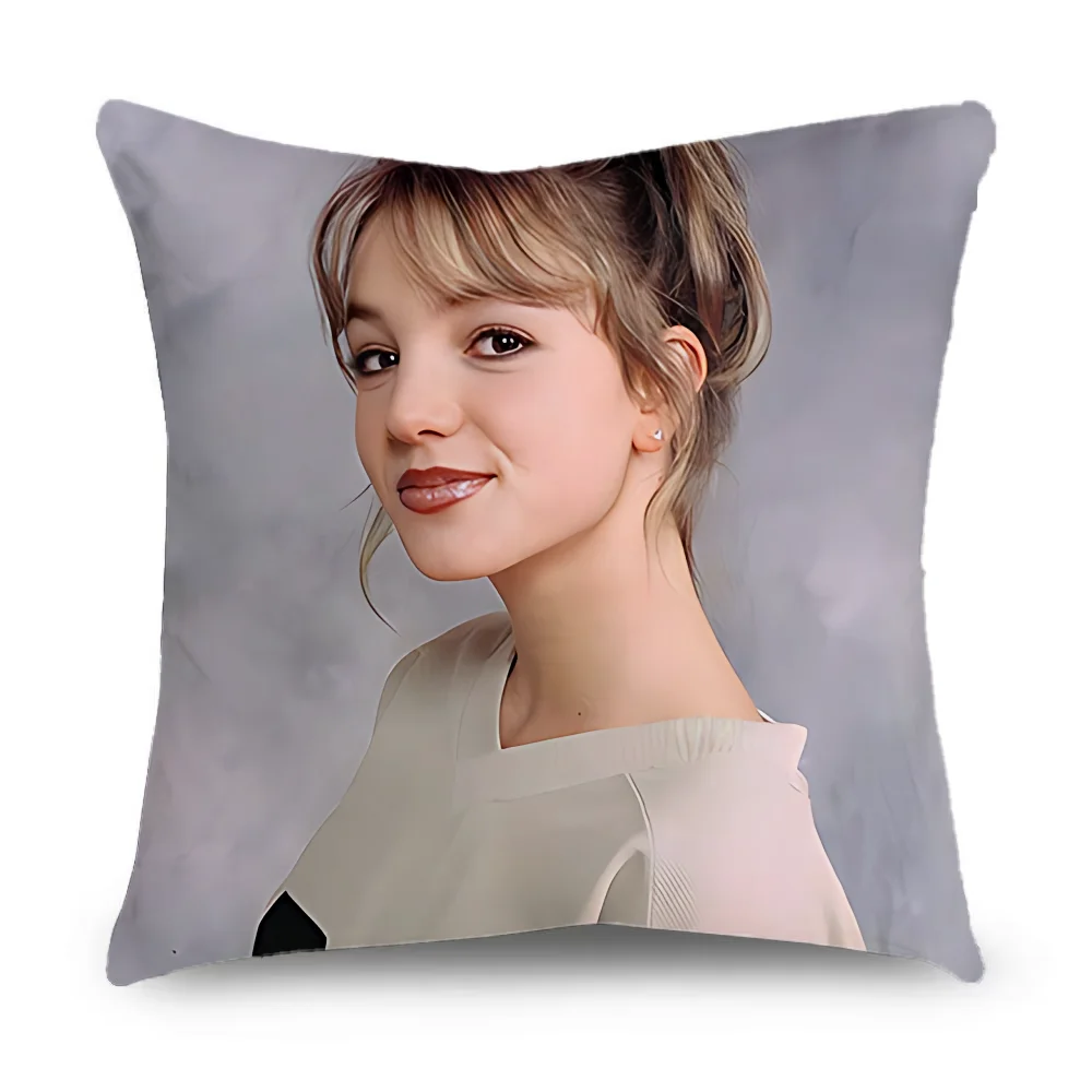 Singer B- Britney Spears  Pillow Case Pillowcase Home Sofa Cushions Car Cushions Pillowcover Office Pillowshell Pillow