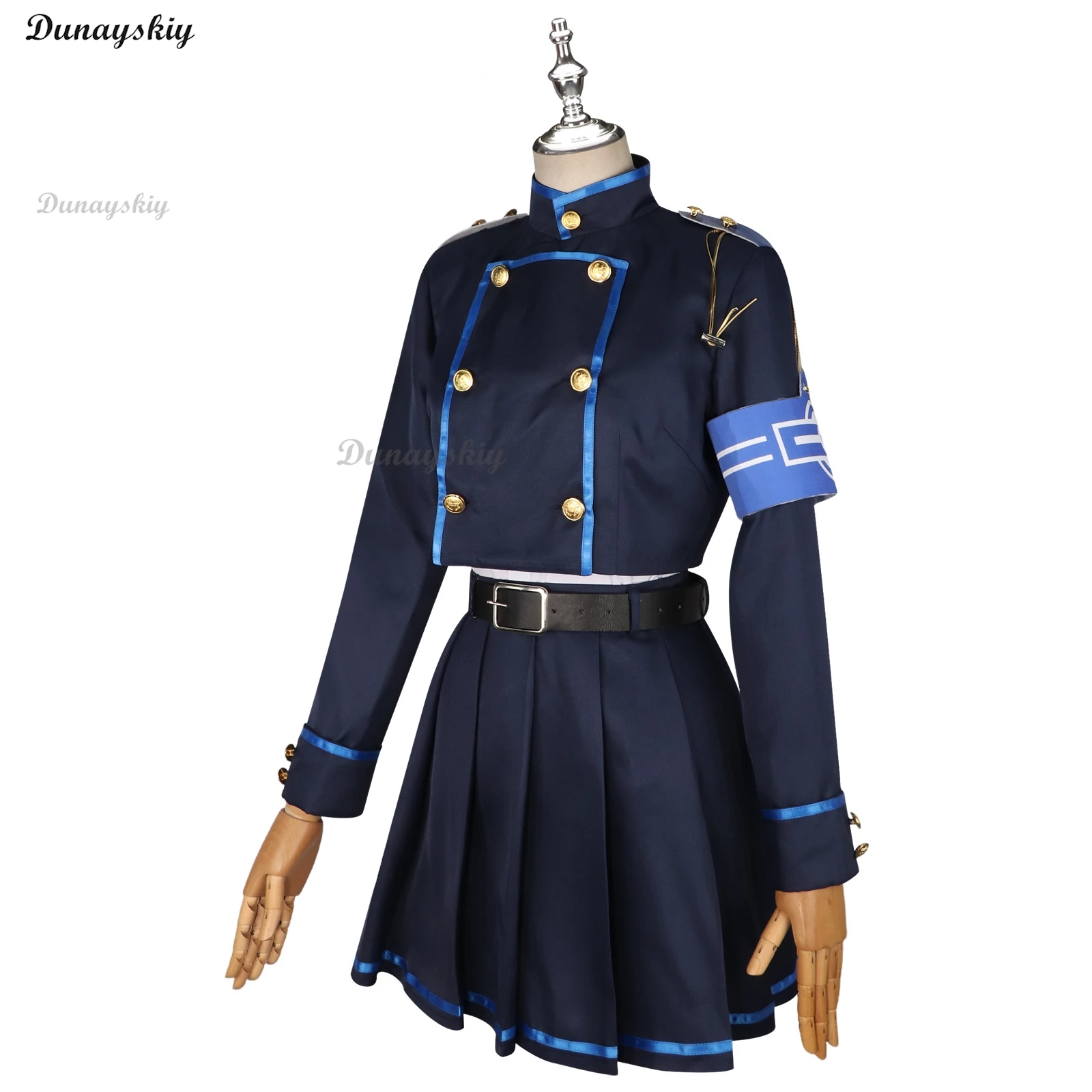 Game Blue Archive Tachibana Nozomi Cosplay Costume Wig Shoes Hikari Cosplay Highlander Railroad Academy Role Play Uniform Prop