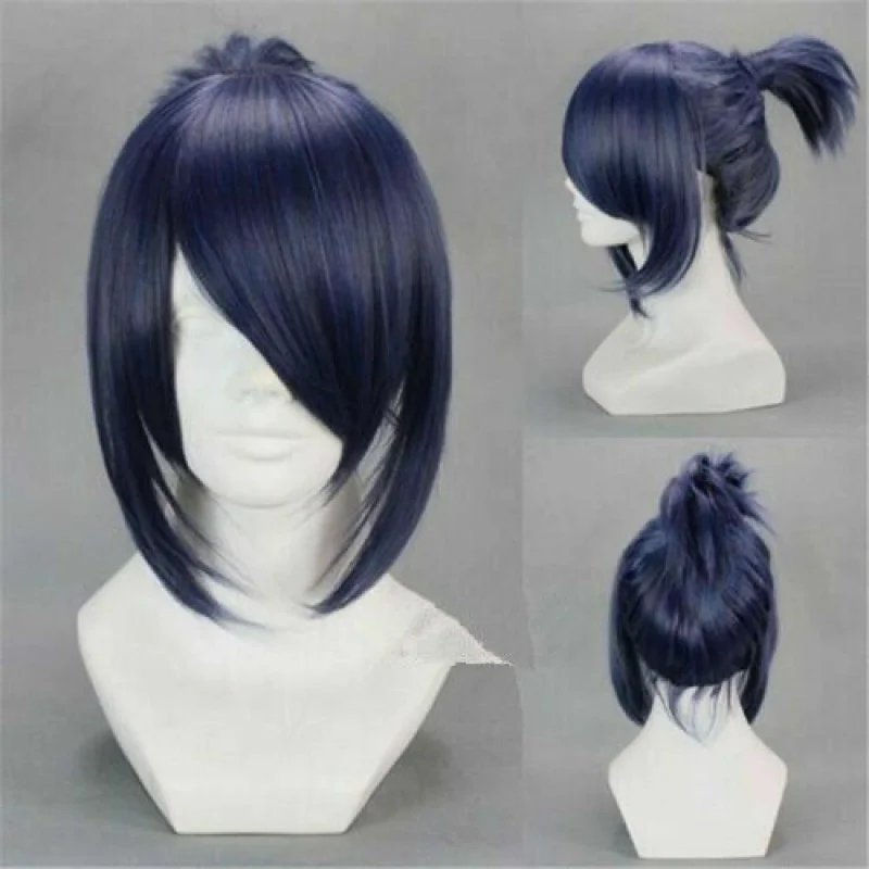 

For Cosplay Future City NO.6 Nezumi Short Dark Blue Hair Wig