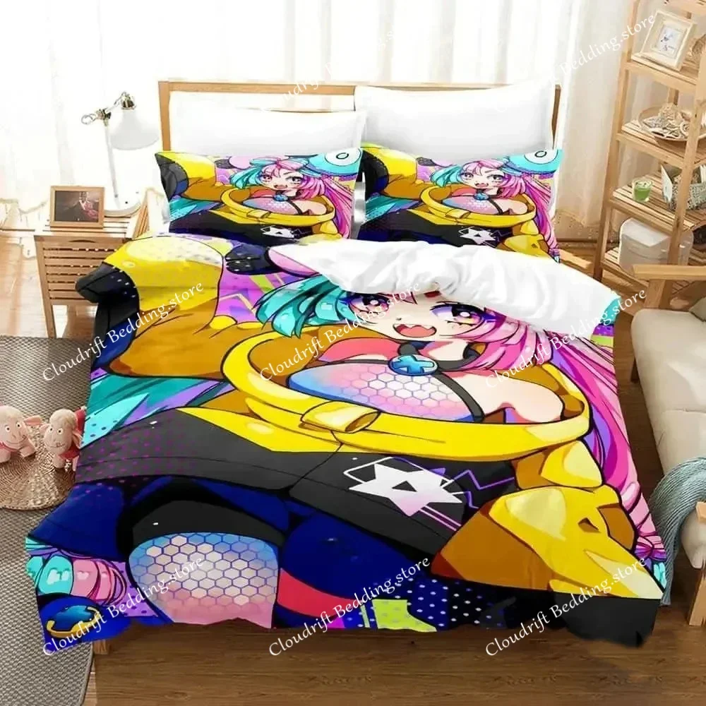 

3D Print Anime Kawaii Girs Iono Bedding Set Single Twin Full Queen King Size Bed Set Adult Kid Bedroom Duvet Cover Sets