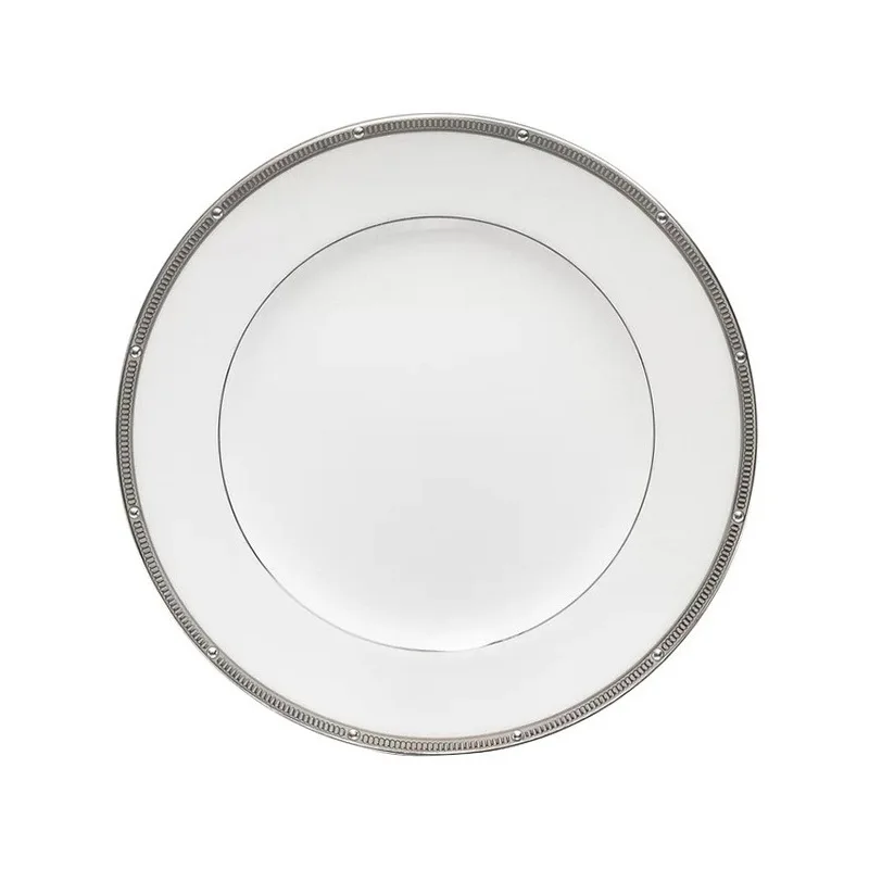 

European-style western restaurant bone china tableware, hotel private room matching plates