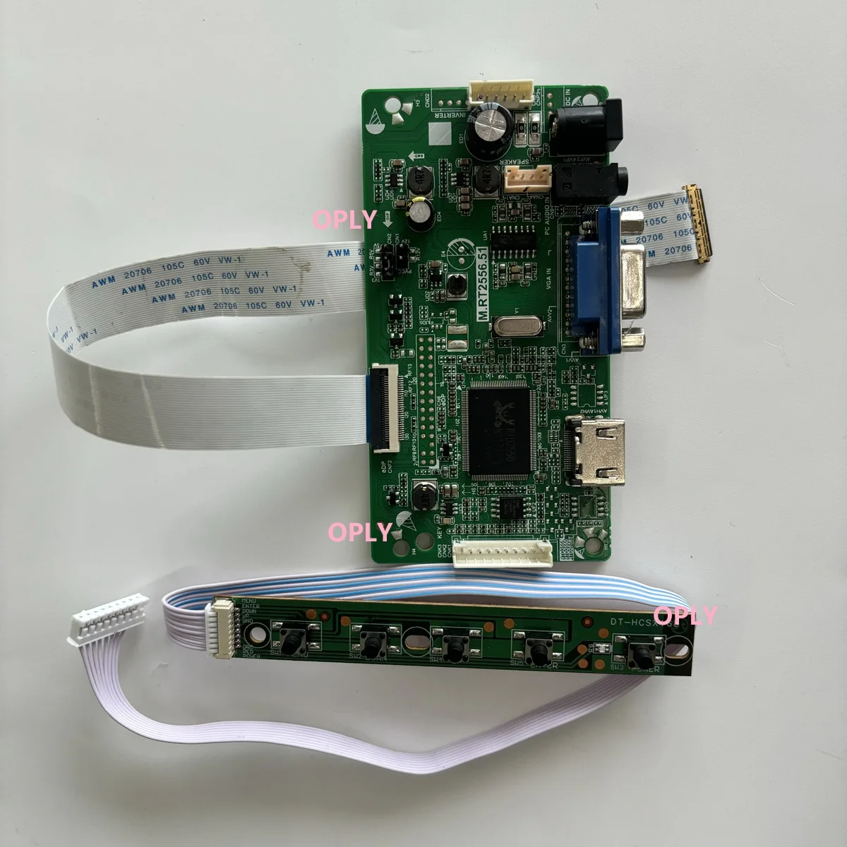

Плата контроллера EDP для B156XTN07.0 B156XTN07.1 1366x768 15,6 "светодиодная панель HDMI-совместимый комплект аудиодрайвера VGA экран монитора