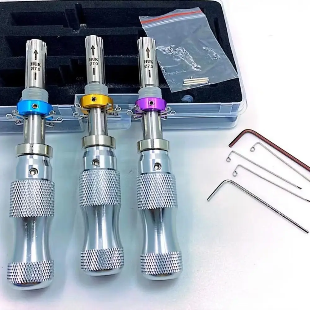 

Durable Tubular Lockpicking Set Stainless Steel Hand User Manual Seal Picker Oil O Ring Puller for Home Car Gasket