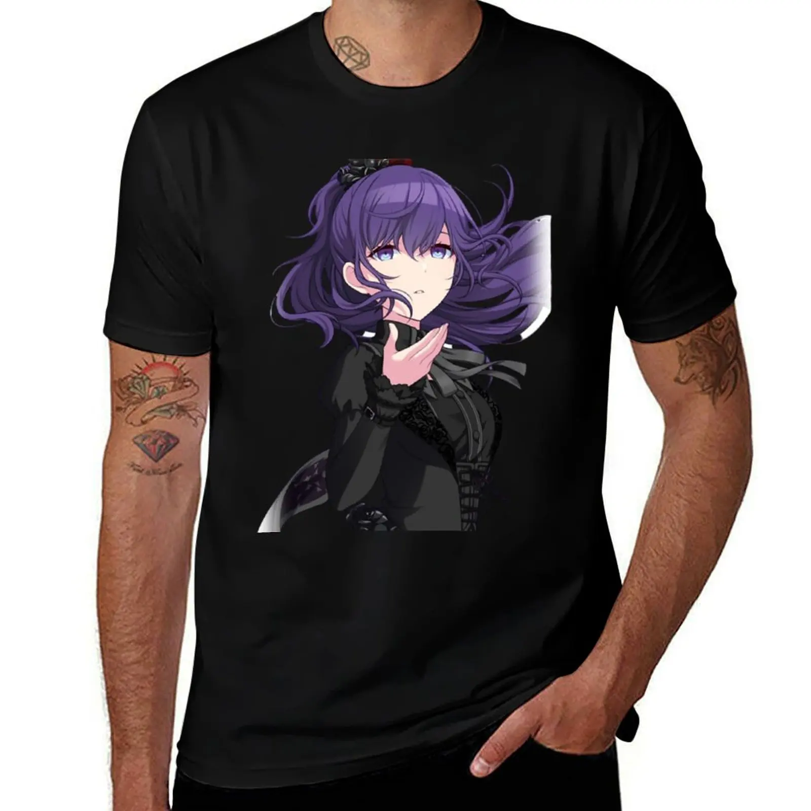Project Sekai Mafuyu Asahina T-Shirt Breathable Lightweight Summer Top T-Shirt