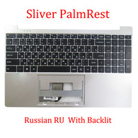 Sliver Pink Purple PalmRest&RU US Keyboard For IPASON P2 No Touchpad Backlit Keyboard MB3501051 F0006-051 XK-HS431 ZX-350-27