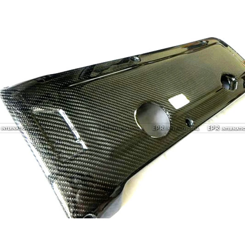 Car-styling For BMW E46 M3 Style Carbon Fiber Engine Cover Procter Parts Glossy Fibre Finish Interior Tuning Body Kit