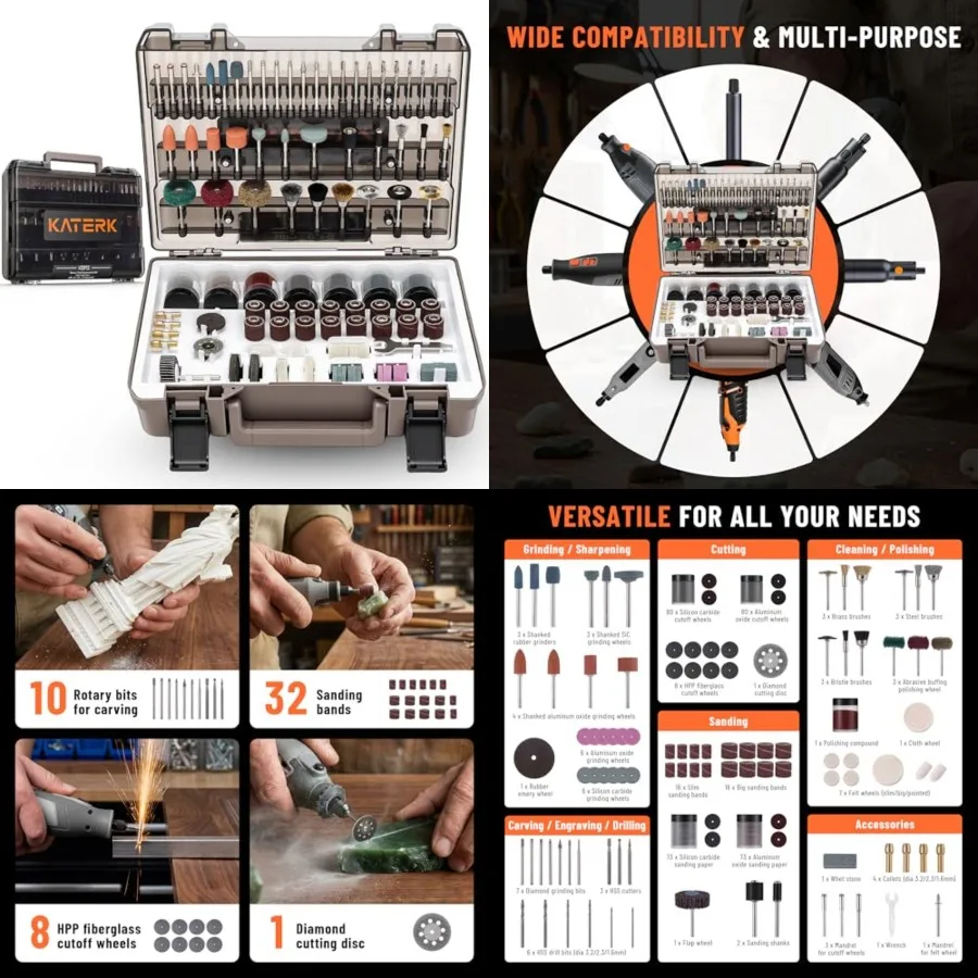 420PCS Rotary Tool …