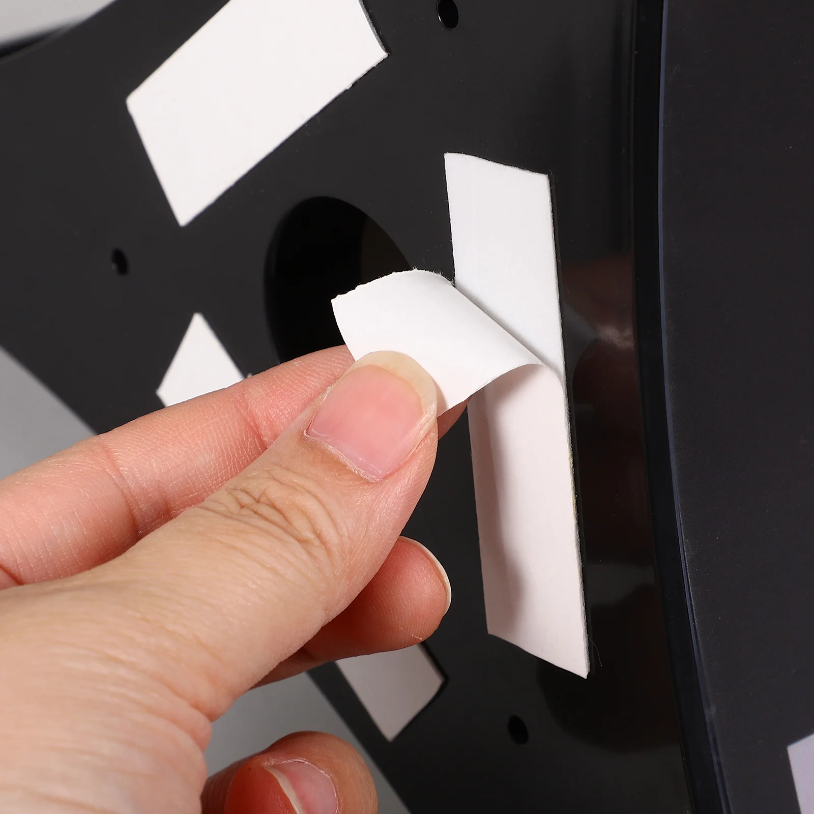 Rotary Multi-Side Acrylic Menu Holder Stable Desktop Sign Holder for Menu Price Advertising Display in Restaurant Shop