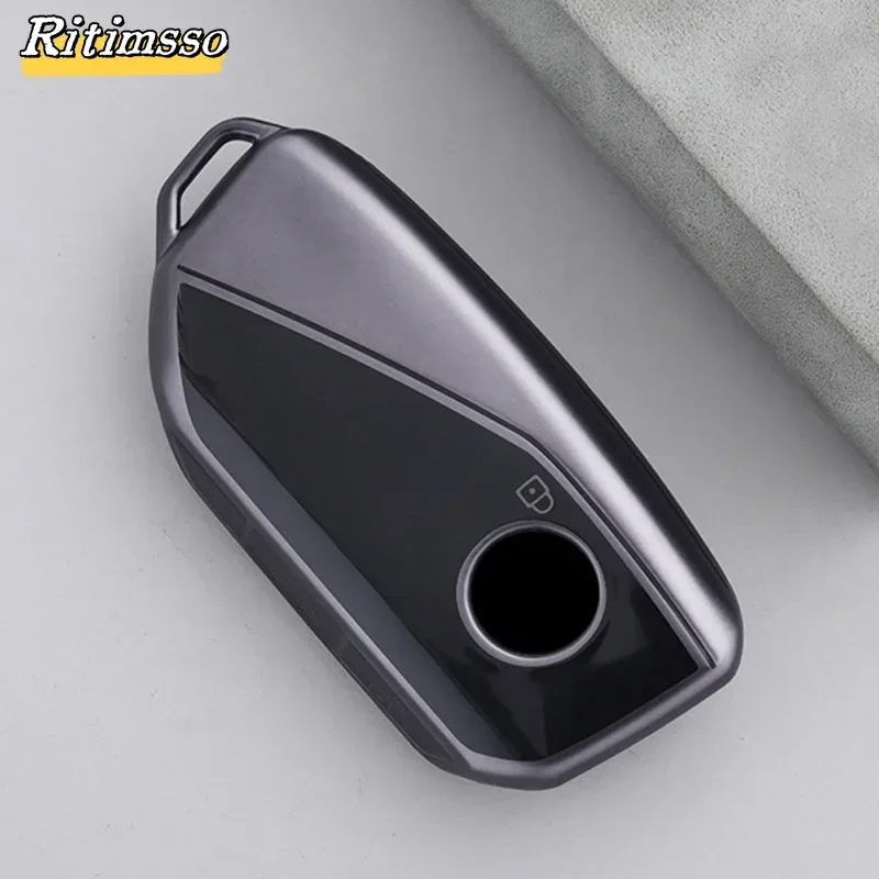 Soft Tpu Car Keyless Cover Case Skin Holder For BMW X1 U11 I7 G70 X7 Lci 320i F20 U06 M3 Gtr X3 X5 X7 F48 2023 2024 Accessories