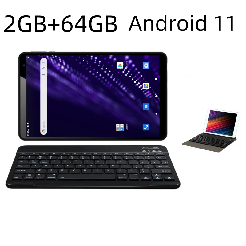 

10.1 INCH 2GB RAM 64GB ROM T2050B Android 11 Phone Call 4G Tablet PC CPU UMS312 Quad-Core 1.3GHz Type-C USB