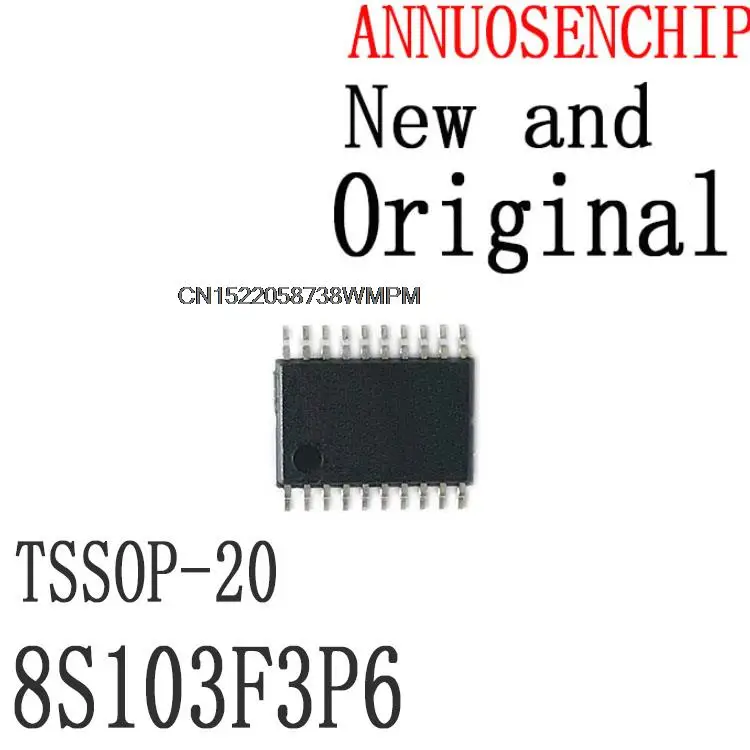 

100PCS STM8S103F3P6 STM8S103F3 STM8S103 TSSOP-20 New original IC In stock! 8S103F3P6