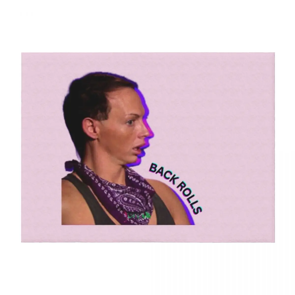 

Back Rolls/ Alyssa Edwards/ Drag Queen Sayings Throw Blanket Furrys blankets and throws bed plaid Soft Plush Plaid Blankets