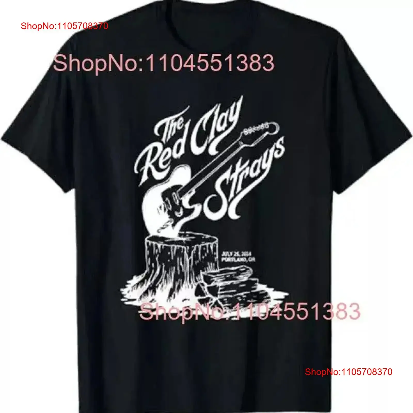 The R3d Cl4y Str4ys Show At Portland Or J u l y 25 2024 T Shirt vintage Washed Unisex designer clothes Comfortable Breathable