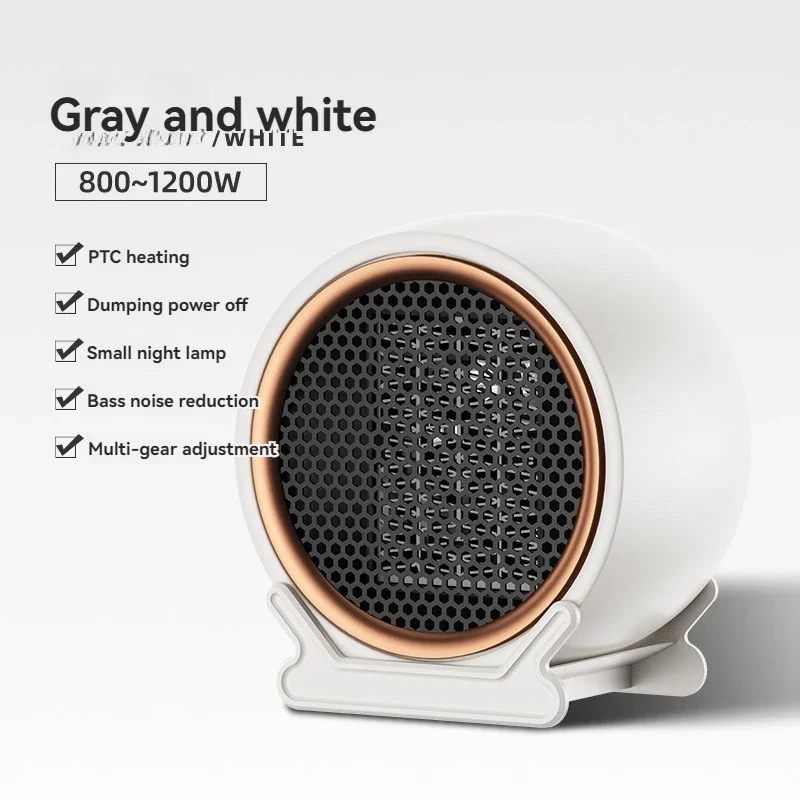 Tinsol Warmer Portable 220 Volt AC Heater Ceramic PTC Safe and Quiet Heater for Fall and Winter Office Home Mini Warmer