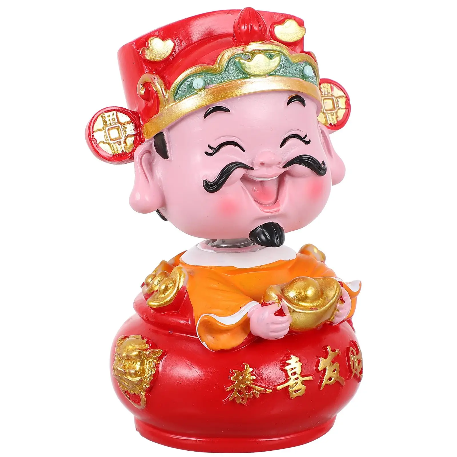

of Wealth Statue New Year Decor Chinese Decorations China Crafts Ornaments Man
