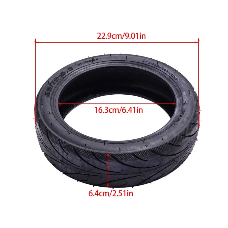 Silent anti-skid 10 inch high-speed electric scooter replacement tire thickened wear-resistant 60/70-6.5 outer tire