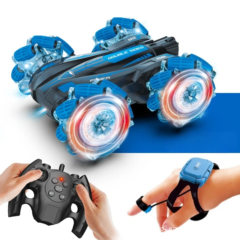 

RC Car Gesture Sensing Double-sided Driving Stunt Drifting Car 360 ° Rotating Off-road Toy Car Model Boy's Gift