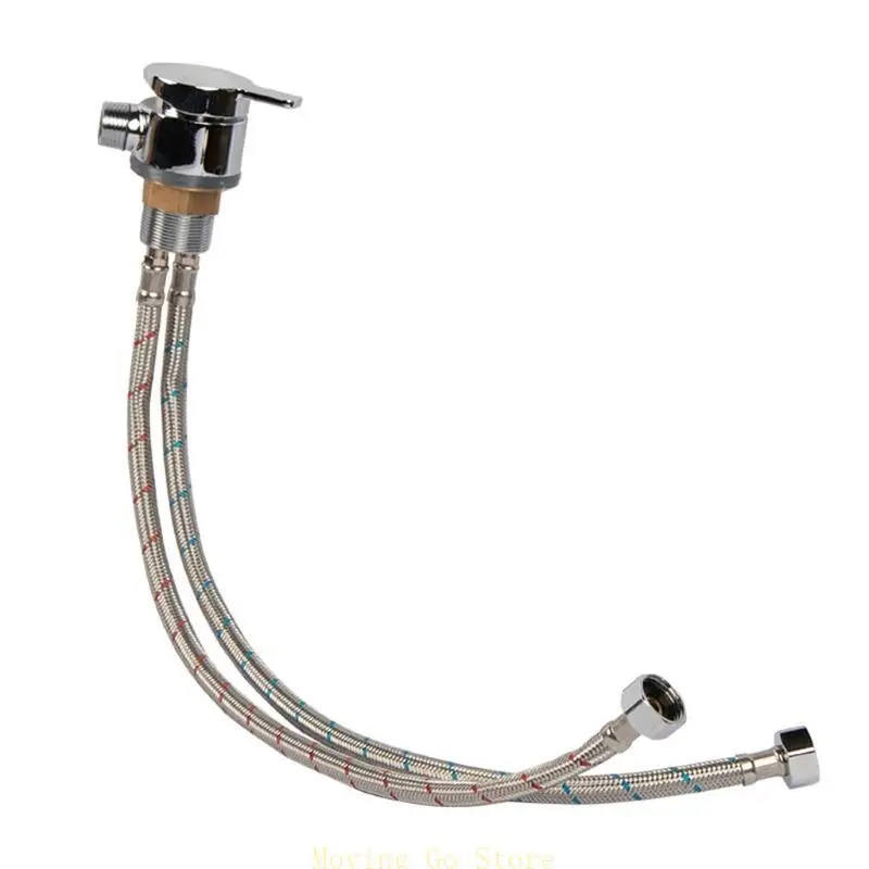 

B5XD RV Kitchen Faucet Universal Hot Cold Water Faucet for Yacht Motorhome Trailer