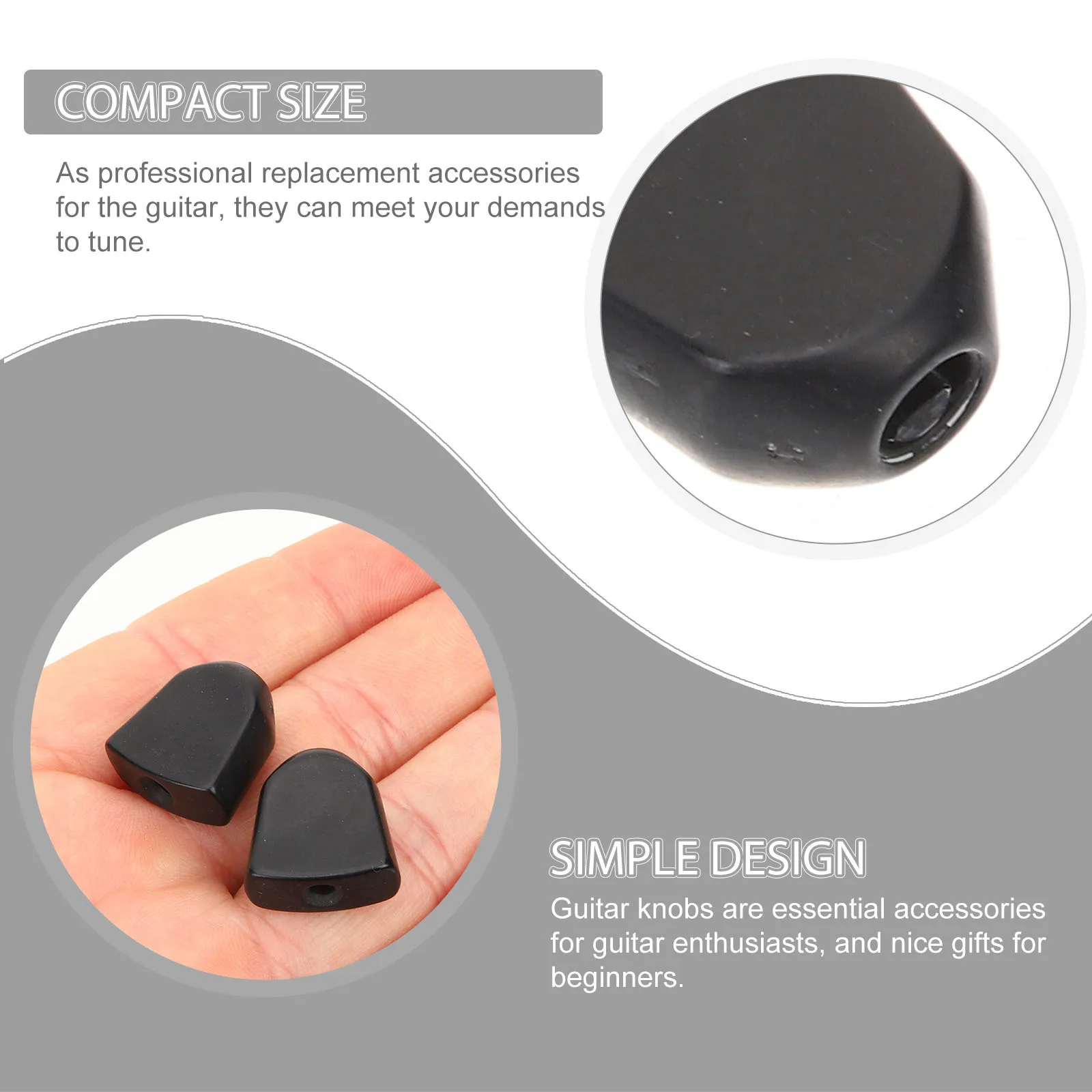 

1Set Guitar String Tuning Pegs Durable Acrylic Replacement Knobs Professional Electric Acoustic Guitar Accessories Tuner Buttons