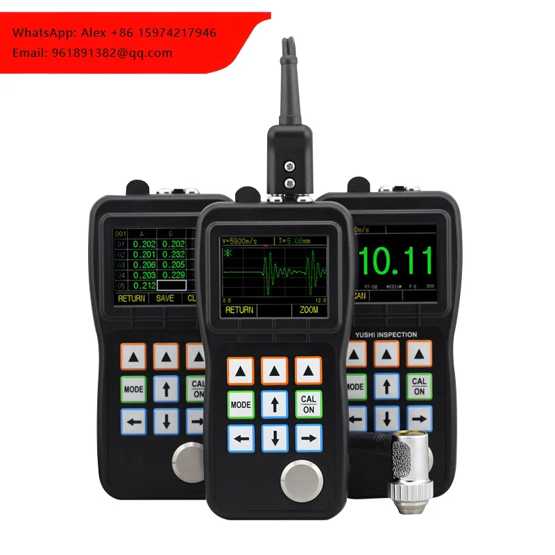 

Laboao LM-4/LM-4D/LM-4DL Digital Ultrasonic Thickness Gauge With A-Scan Snapshot