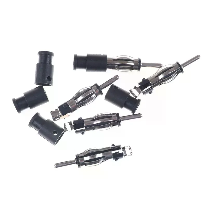 5pcs Auto Car CD Radio Aerial Antenna Plug Adapter Plastic Handle Connector