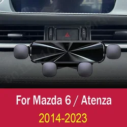 Gravity Car Phone Holder Mobile Cell Phone Support Mount for Mazda 6 ( Atenza ) 2014-2023 Accessories