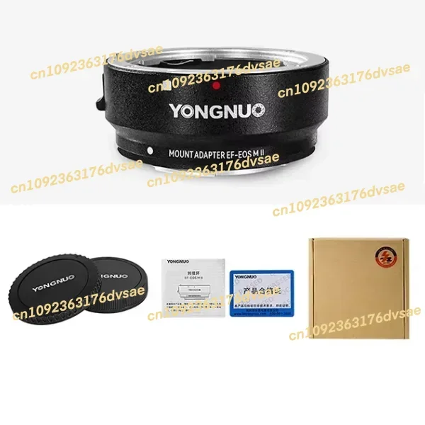 2025 جديد YONGNUO EFE.OSM II التركيز التلقائي محول العدسات الدائري لكانون forEOS EF/EF-S جبل عدسة إلى M EF-M M2 M3 M5 M6 M10 M50 M100 #4