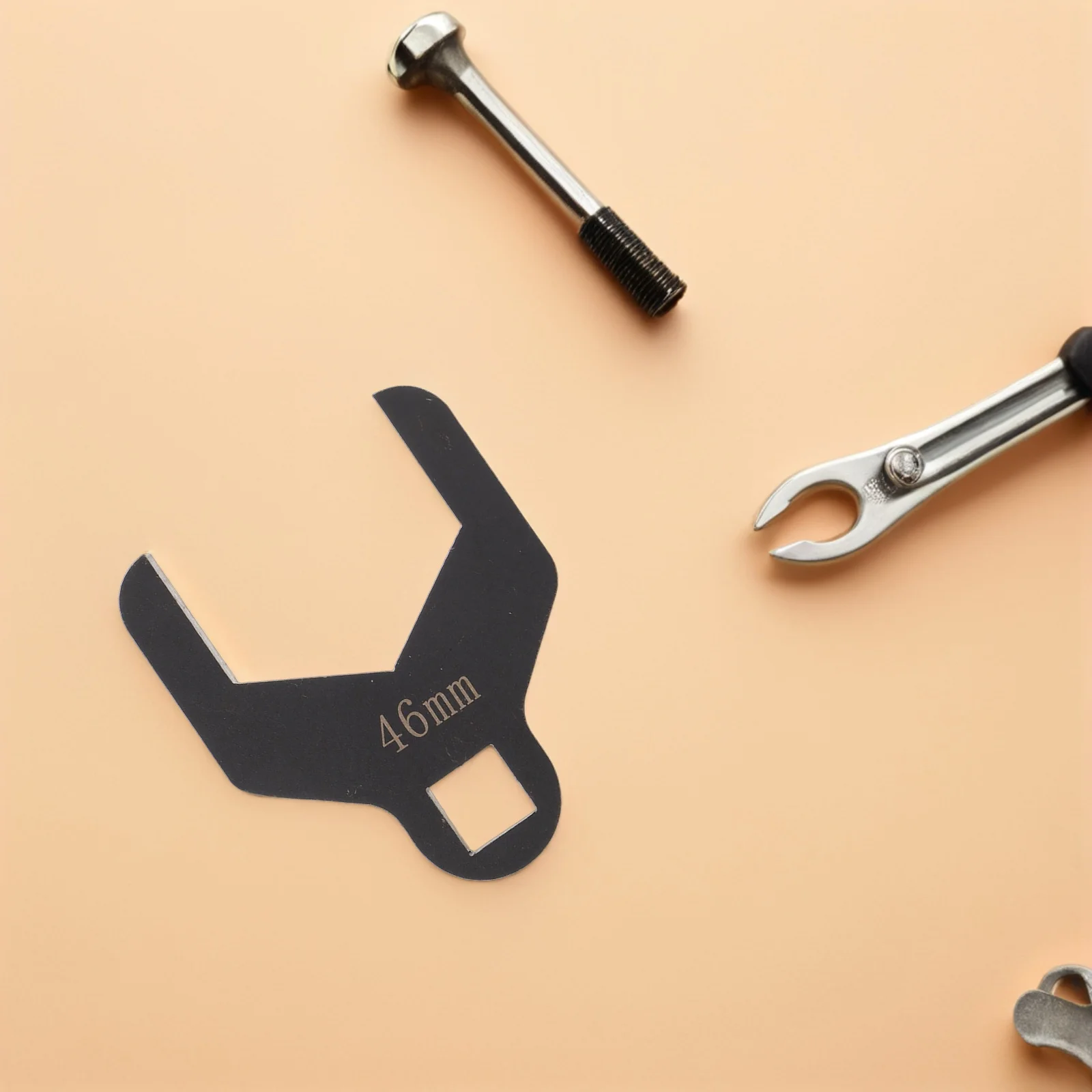 

2pcs Timing Belt Adjuster Tool Kit 41Mm/46Mm Steel Spanner For Engine Alignment Precise Belt Adjustment Automotive Repair Tools