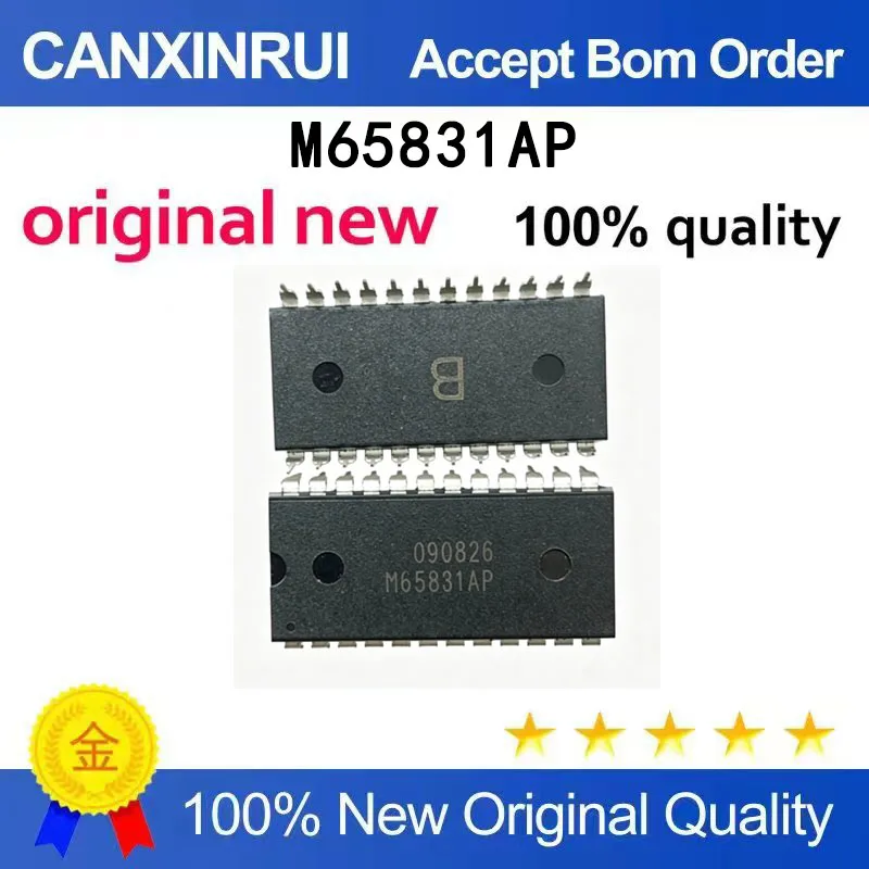 

（5-100 pieces）M65831AP M65831 New DIP-24 Amplifier Reverberation Chip IC Integrated Block
