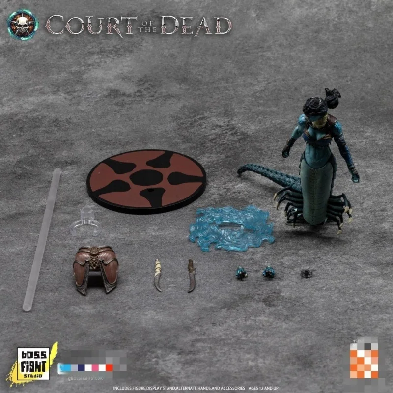 لعبة رسمية جديدة 1/18 Bfs Court of the Dead Wave 2 Dreadthane لشخصية الحركة Risen Reaper Malavestros Gallevarbe Dreadthane هدية #4