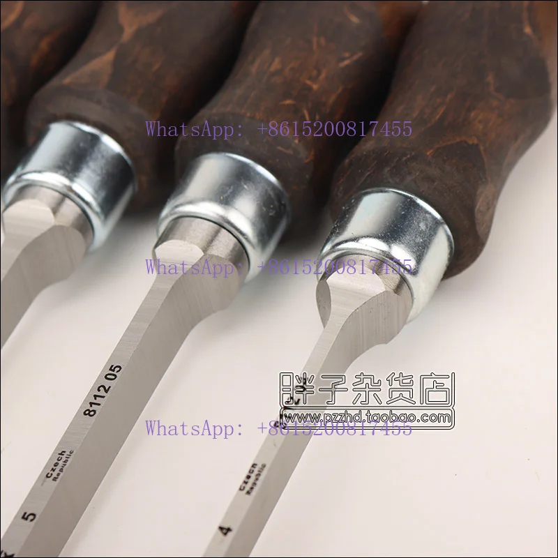 1PCS Woodworking tools, heavy-duty mortise and tenon chisel, manual wooden handle chisel knife