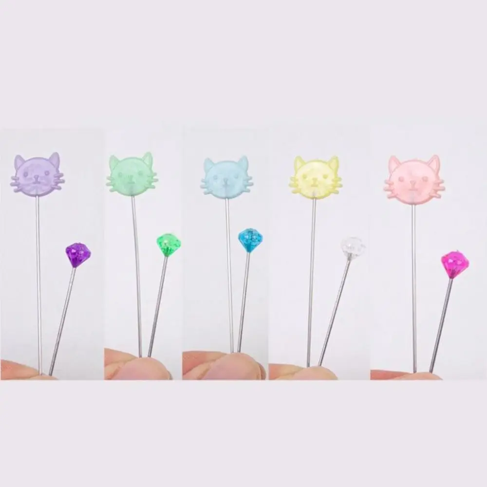 80pcs DIY Crafts Sewing Pin Holder Multi-Color Dressmaker Quilting Pin Cushion with Positioning Pins Safety Pins Fabric Fixing