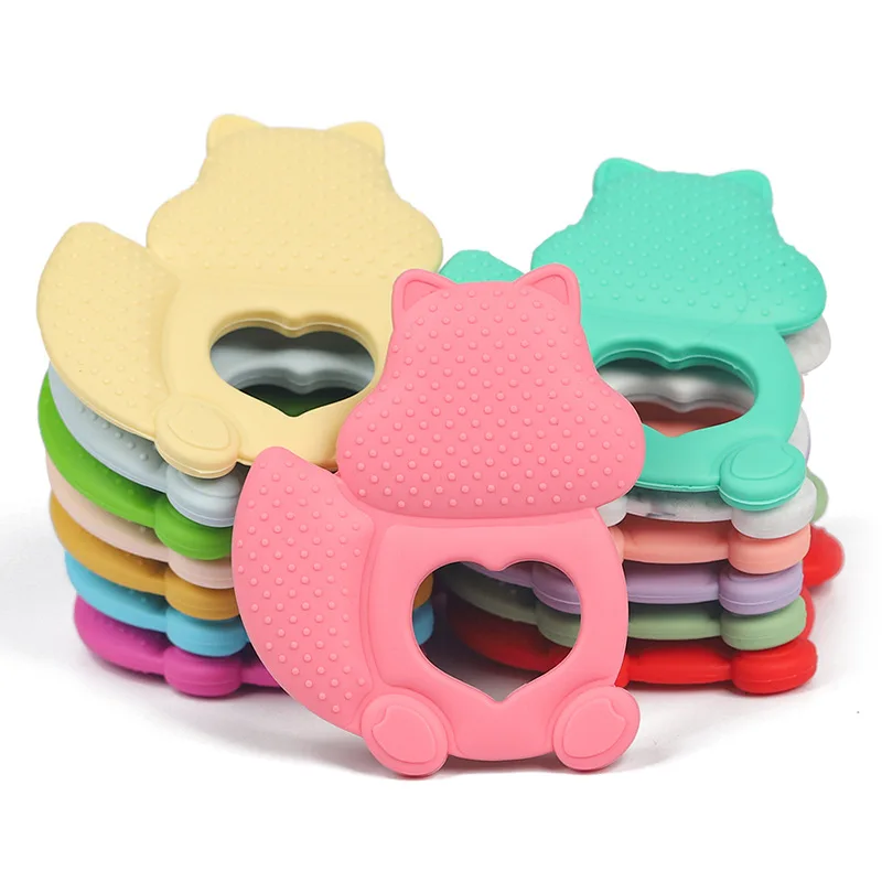 

New Kids Teething Silicone Nursing Teether Gifts Newborn Dental Care Durable Teether Toys Teething Infant Chewing Toy Baby Stuff