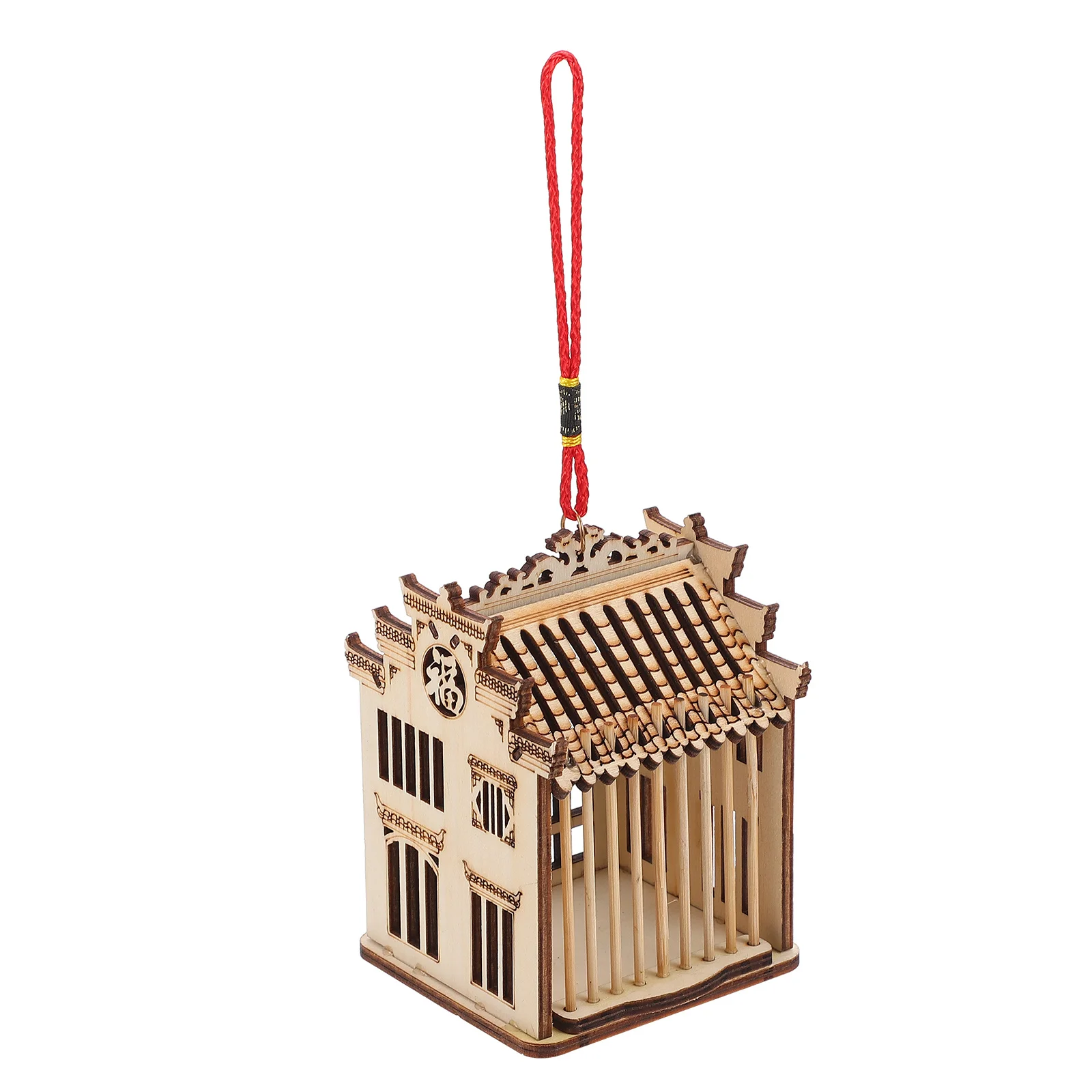 

1Pcs Cage Wooden Sturdy Cricket Box Mini Transport Cage Convenient for Study