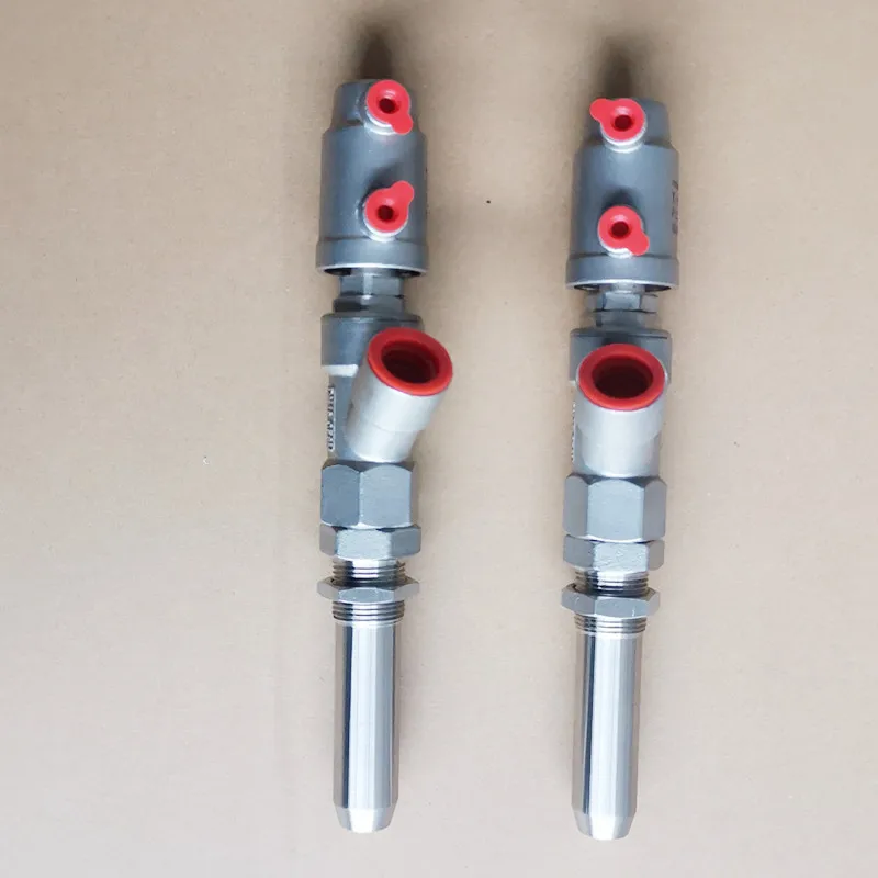 

1pcs Filling valve discharge nozzle Filling head Feeding valve Anti-drip pneumatic angle seat valve Filling nozzle